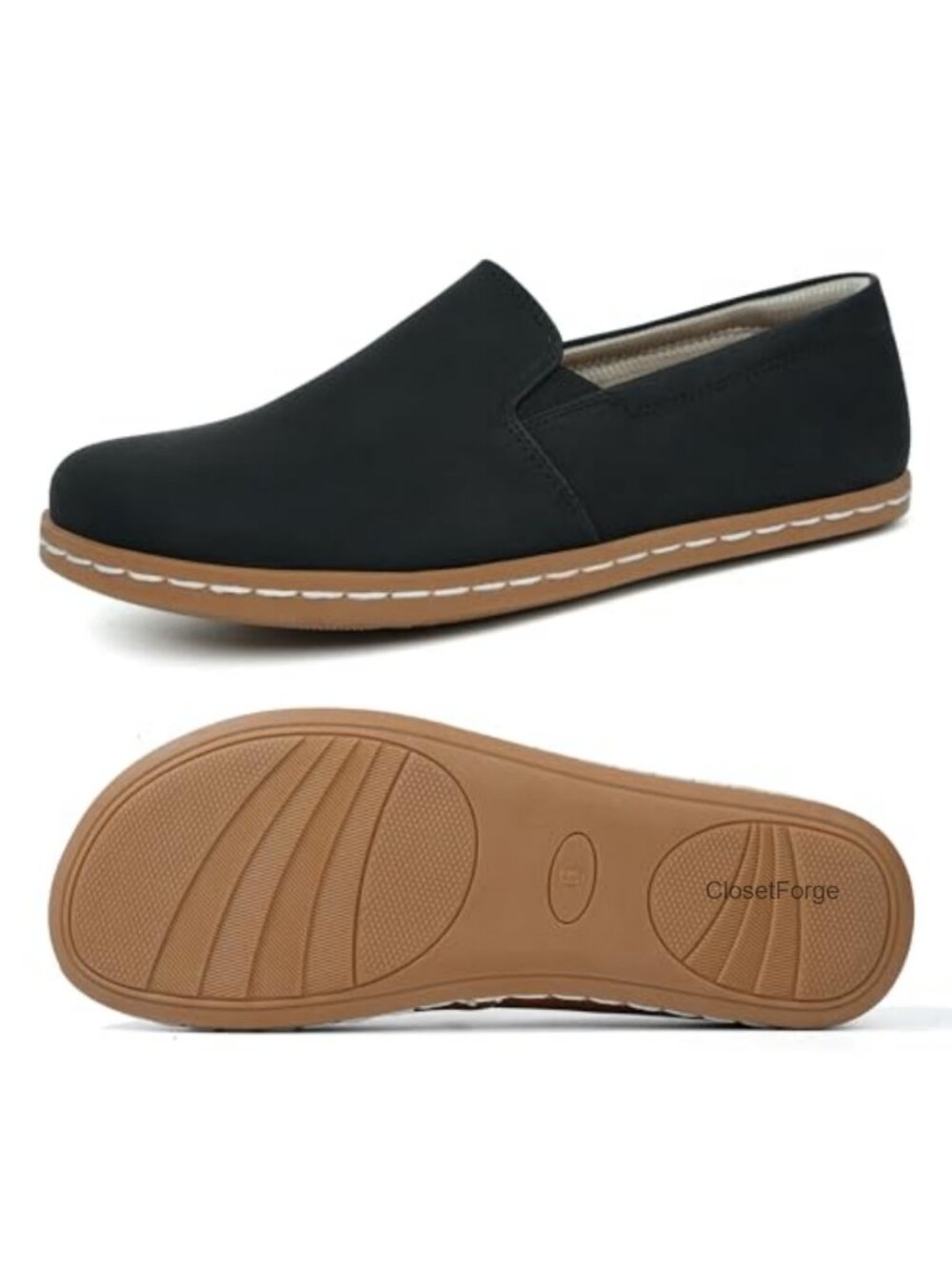 Barefoot Dress Shoes Comfortable Walking Loafers Slip-On